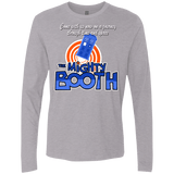 T-Shirts Heather Grey / Small Mighty Booth Men's Premium Long Sleeve