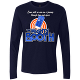 T-Shirts Midnight Navy / Small Mighty Booth Men's Premium Long Sleeve
