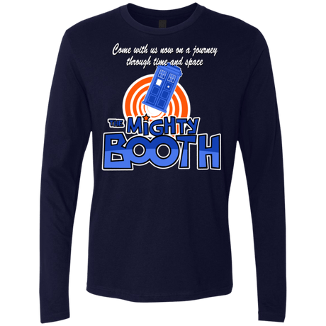 T-Shirts Midnight Navy / Small Mighty Booth Men's Premium Long Sleeve