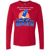 T-Shirts Red / Small Mighty Booth Men's Premium Long Sleeve