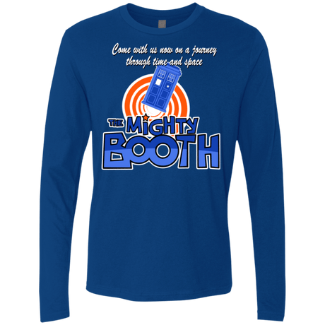 T-Shirts Royal / Small Mighty Booth Men's Premium Long Sleeve