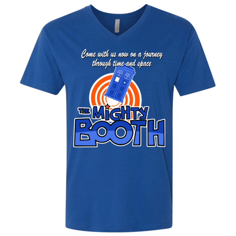T-Shirts Royal / X-Small Mighty Booth Men's Premium V-Neck