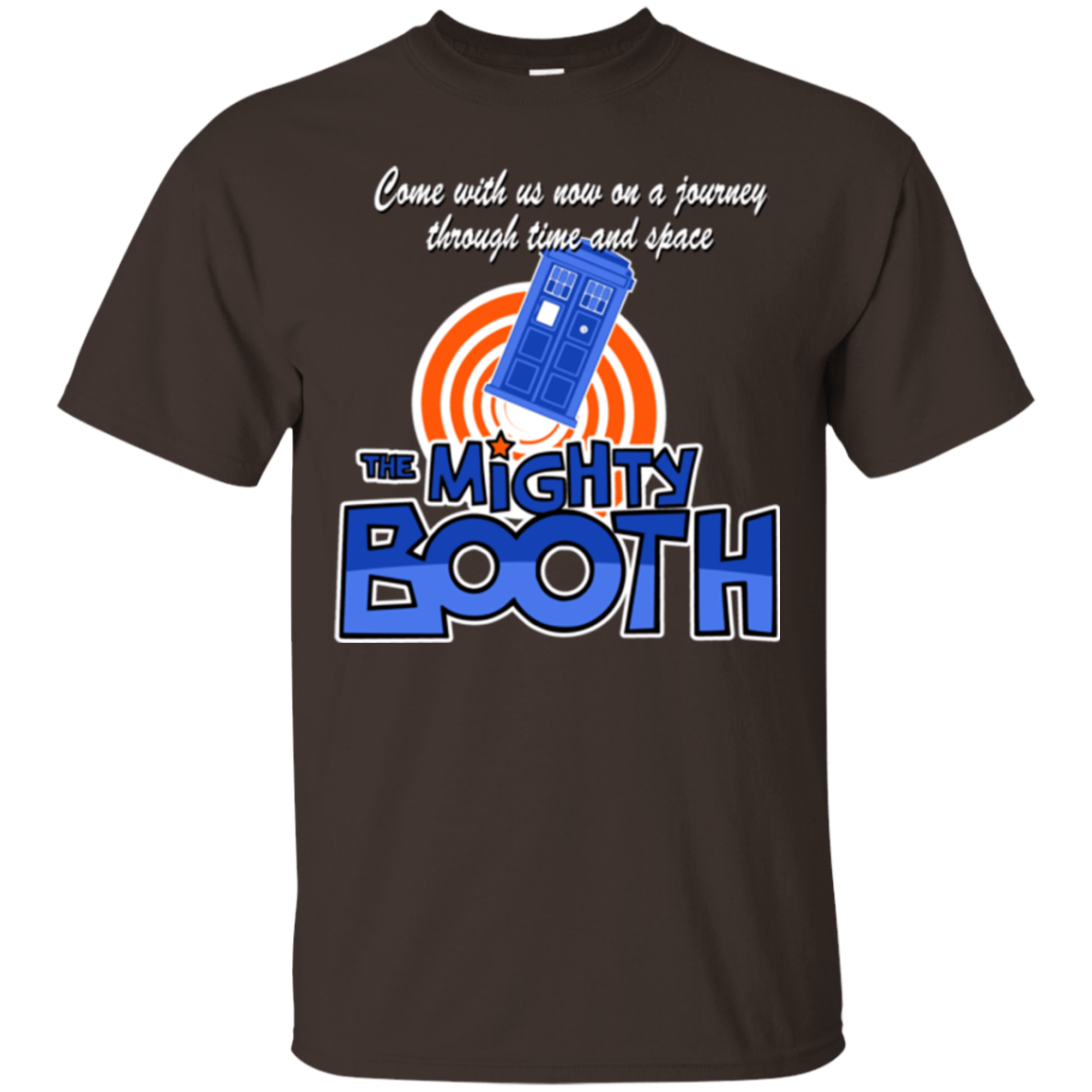 T-Shirts Dark Chocolate / Small Mighty Booth T-Shirt