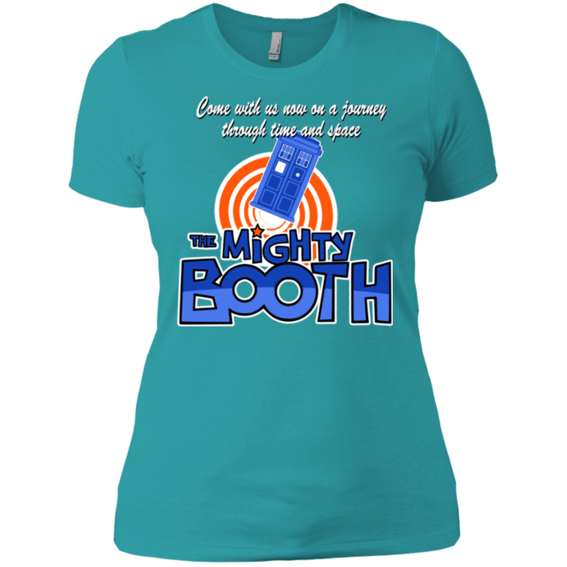 T-Shirts Tahiti Blue / X-Small Mighty Booth Women's Premium T-Shirt