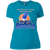 T-Shirts Turquoise / X-Small Mighty Booth Women's Premium T-Shirt