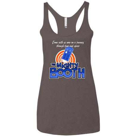 T-Shirts Macchiato / X-Small Mighty Booth Women's Triblend Racerback Tank