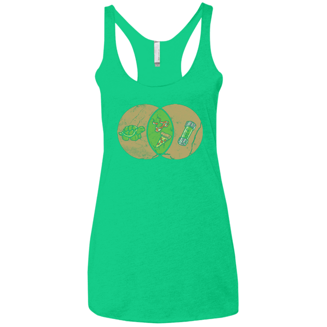 T-Shirts Envy / X-Small Mikey Diagram Women's Triblend Racerback Tank