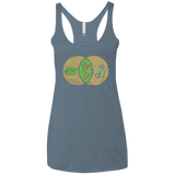 T-Shirts Indigo / X-Small Mikey Diagram Women's Triblend Racerback Tank