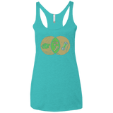 T-Shirts Tahiti Blue / X-Small Mikey Diagram Women's Triblend Racerback Tank