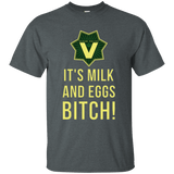 T-Shirts Dark Heather / Small Milk and Eggs T-Shirt