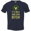 T-Shirts Navy / 2T Milk and Eggs Toddler Premium T-Shirt