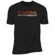 T-Shirts Black / X-Small Millennial 1981-1996 Men's Premium T-Shirt