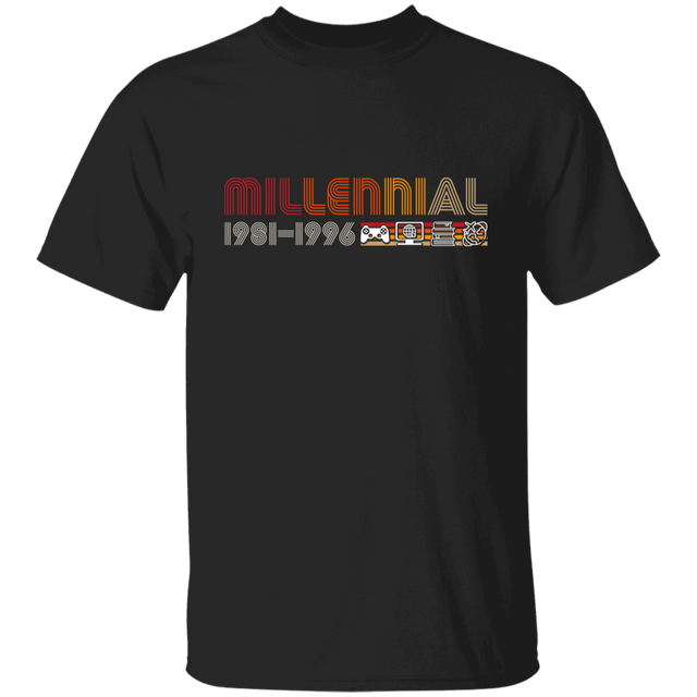 T-Shirts Black / YXS Millennial 1981-1996 Youth T-Shirt