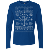 T-Shirts Royal / Small Minas Christmas Men's Premium Long Sleeve