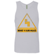 T-Shirts Heather Grey / Small MIND YOUR HEAD Men's Premium Tank Top