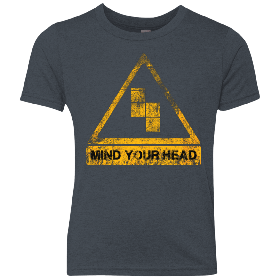 T-Shirts Vintage Navy / YXS MIND YOUR HEAD Youth Triblend T-Shirt