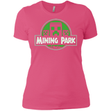T-Shirts Hot Pink / X-Small Mining Park Women's Premium T-Shirt