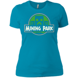 T-Shirts Turquoise / X-Small Mining Park Women's Premium T-Shirt