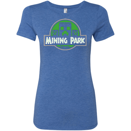 T-Shirts Vintage Royal / Small Mining Park Women's Triblend T-Shirt