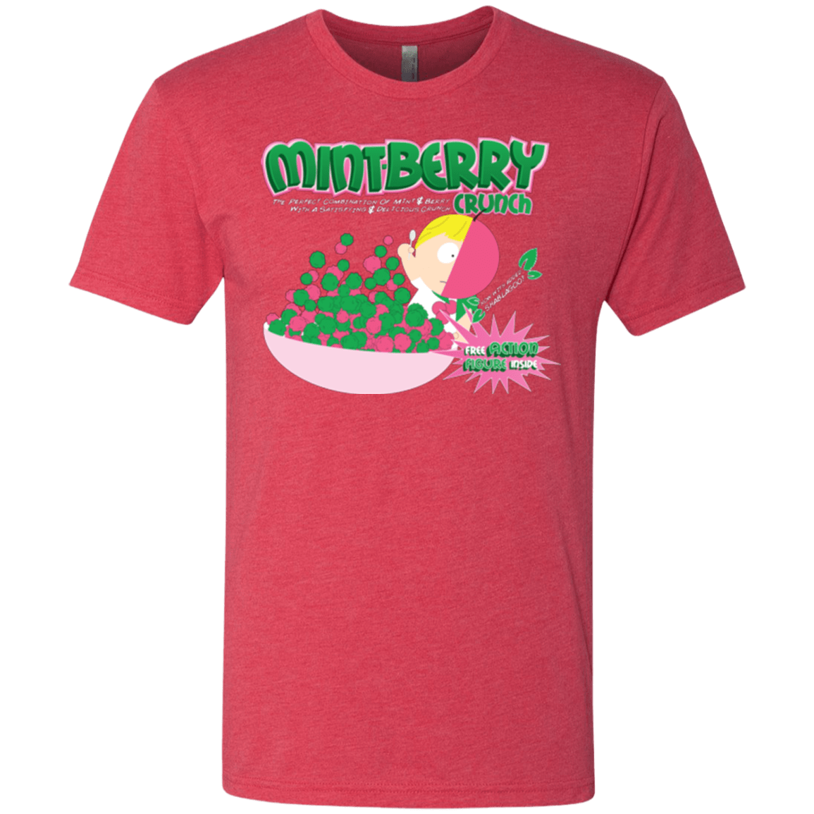 T-Shirts Vintage Red / Small Mintberry Crunch Men's Triblend T-Shirt