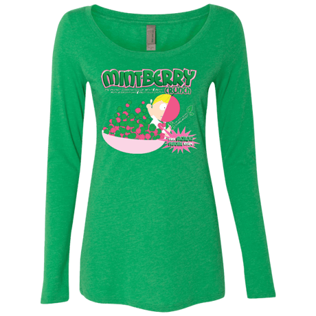 T-Shirts Envy / Small Mintberry Crunch Women's Triblend Long Sleeve Shirt
