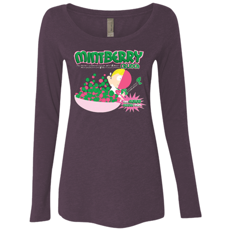 T-Shirts Vintage Purple / Small Mintberry Crunch Women's Triblend Long Sleeve Shirt