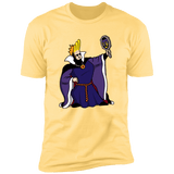 T-Shirts Banana Cream / S Mirror Time Men's Premium T-Shirt