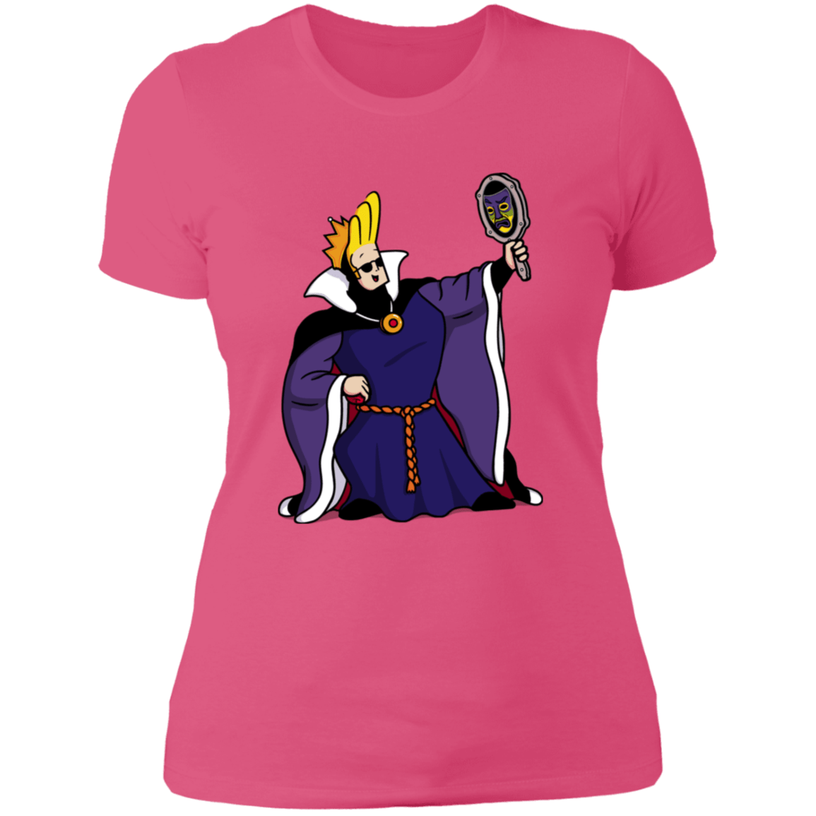 T-Shirts Hot Pink / S Mirror Time Women's Premium T-Shirt