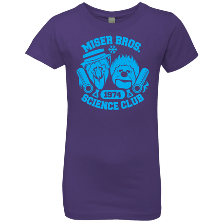 T-Shirts Purple Rush / YXS Miser bros Science Club Girls Premium T-Shirt