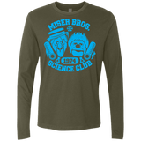 T-Shirts Military Green / Small Miser bros Science Club Men's Premium Long Sleeve