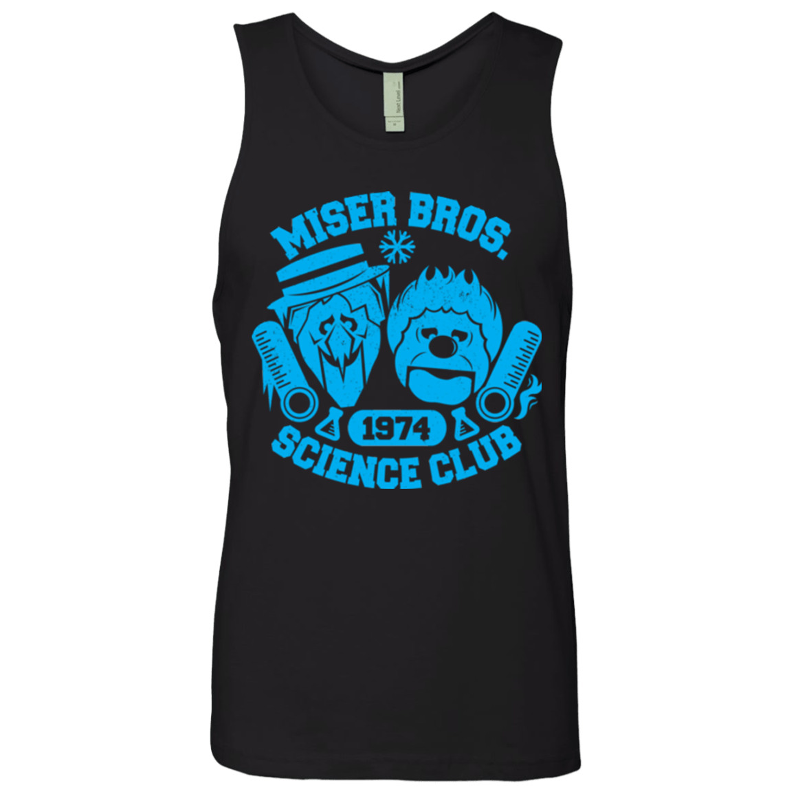 T-Shirts Black / Small Miser bros Science Club Men's Premium Tank Top