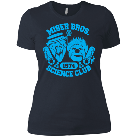 T-Shirts Indigo / X-Small Miser bros Science Club Women's Premium T-Shirt
