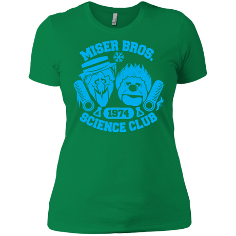 T-Shirts Kelly Green / X-Small Miser bros Science Club Women's Premium T-Shirt