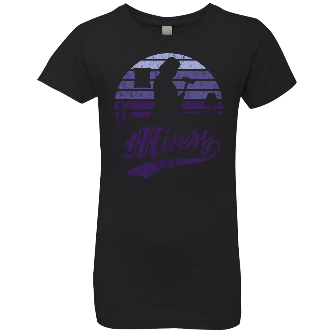 T-Shirts Black / YXS Misery Sun Set Girls Premium T-Shirt