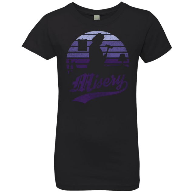 T-Shirts Black / YXS Misery Sun Set Girls Premium T-Shirt