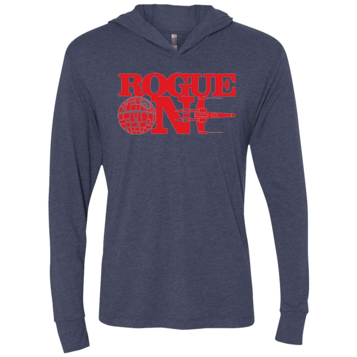 T-Shirts Vintage Navy / X-Small Mission Impossible Triblend Long Sleeve Hoodie Tee