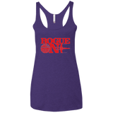 T-Shirts Purple / X-Small Mission Impossible Women's Triblend Racerback Tank