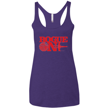 T-Shirts Purple / X-Small Mission Impossible Women's Triblend Racerback Tank