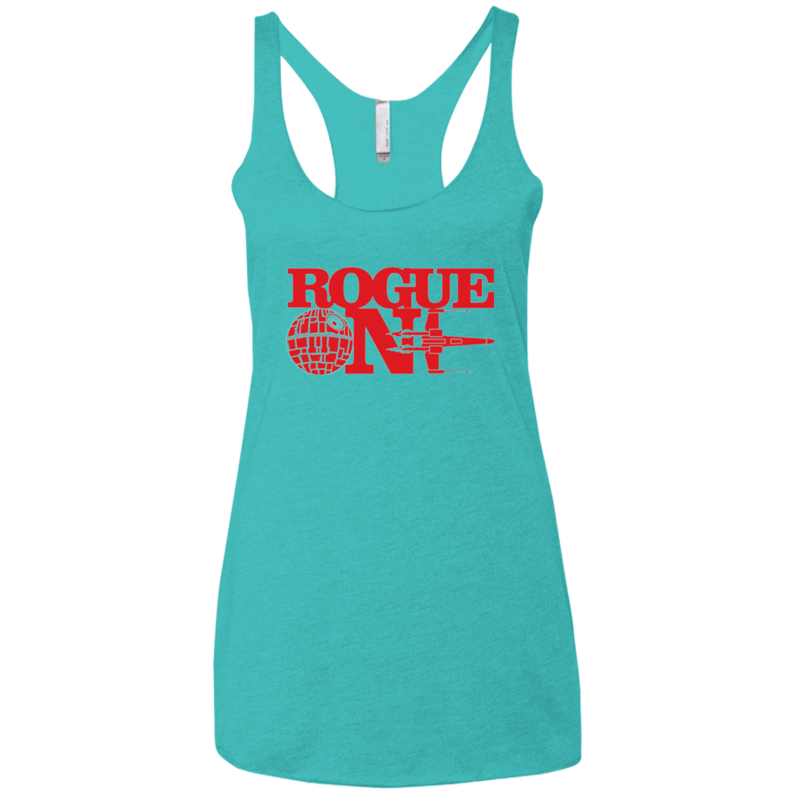 T-Shirts Tahiti Blue / X-Small Mission Impossible Women's Triblend Racerback Tank