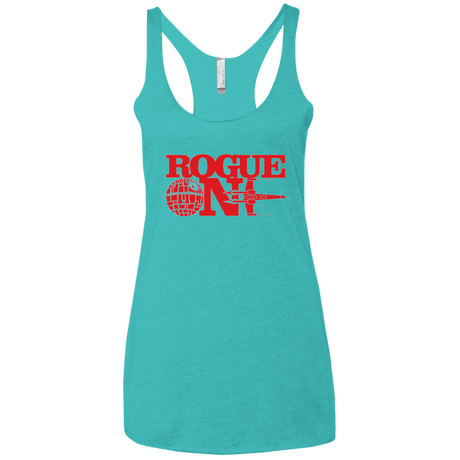 T-Shirts Tahiti Blue / X-Small Mission Impossible Women's Triblend Racerback Tank