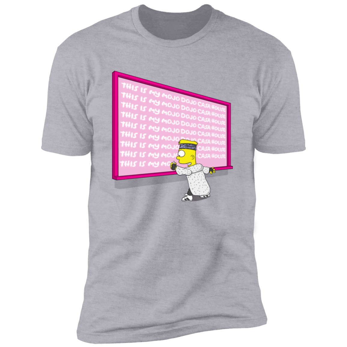 T-Shirts Heather Grey / S Mojo Dojo Men's Premium T-Shirt