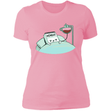 T-Shirts Light Pink / S Monday Coffee Women's Premium T-Shirt