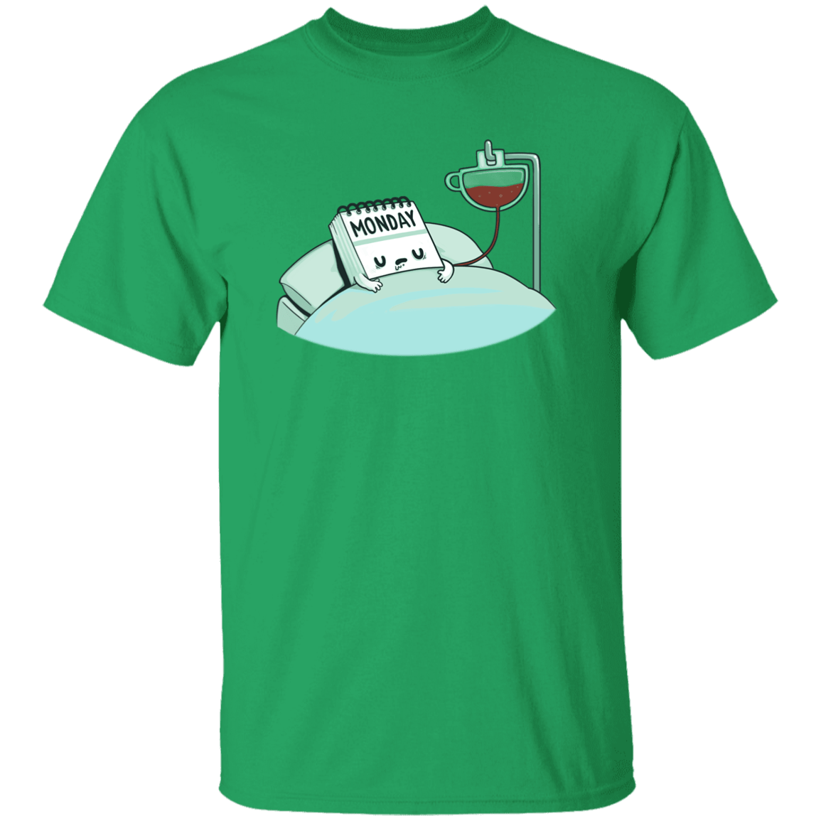 T-Shirts Irish Green / YXS Monday Coffee Youth T-Shirt