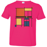 T-Shirts Hot Pink / 2T Mondrian Who Toddler Premium T-Shirt