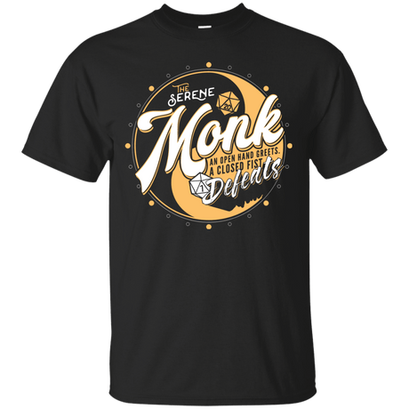 T-Shirts Black / S Monk T-Shirt