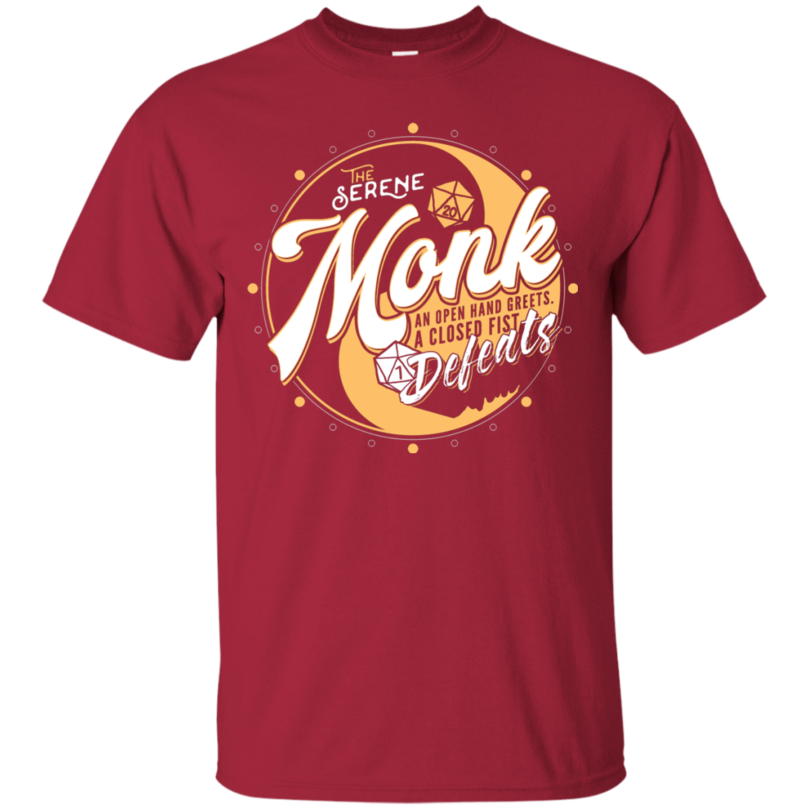 T-Shirts Cardinal / S Monk T-Shirt