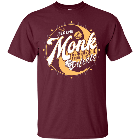 T-Shirts Maroon / S Monk T-Shirt
