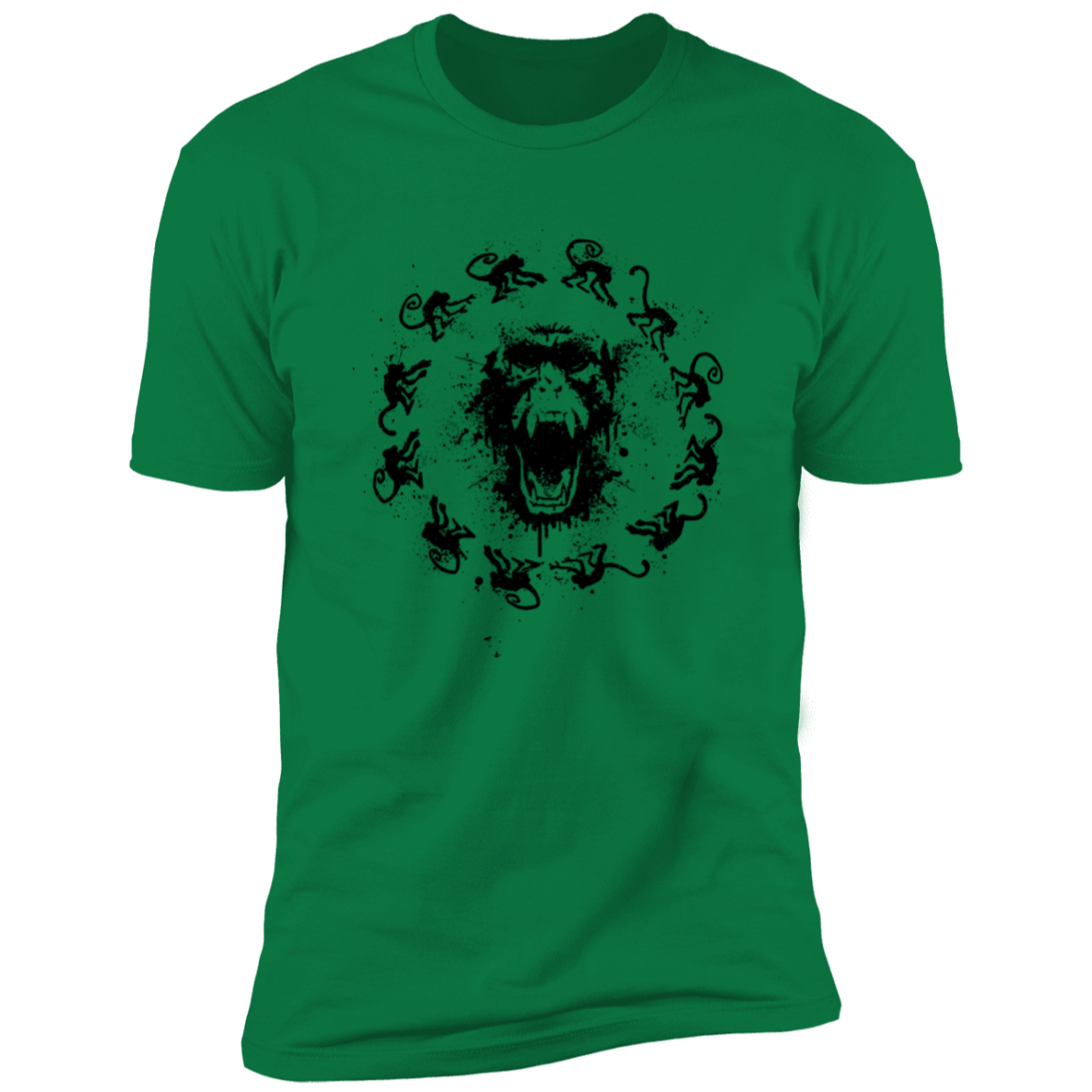 T-Shirts Kelly Green / S Monkey Fever Men's Premium T-Shirt