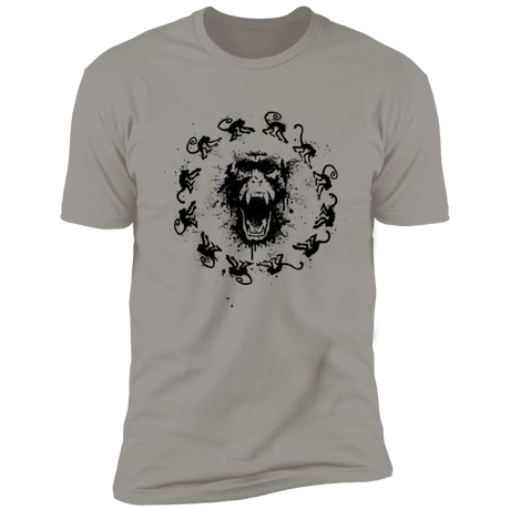 T-Shirts Light Grey / S Monkey Fever Men's Premium T-Shirt