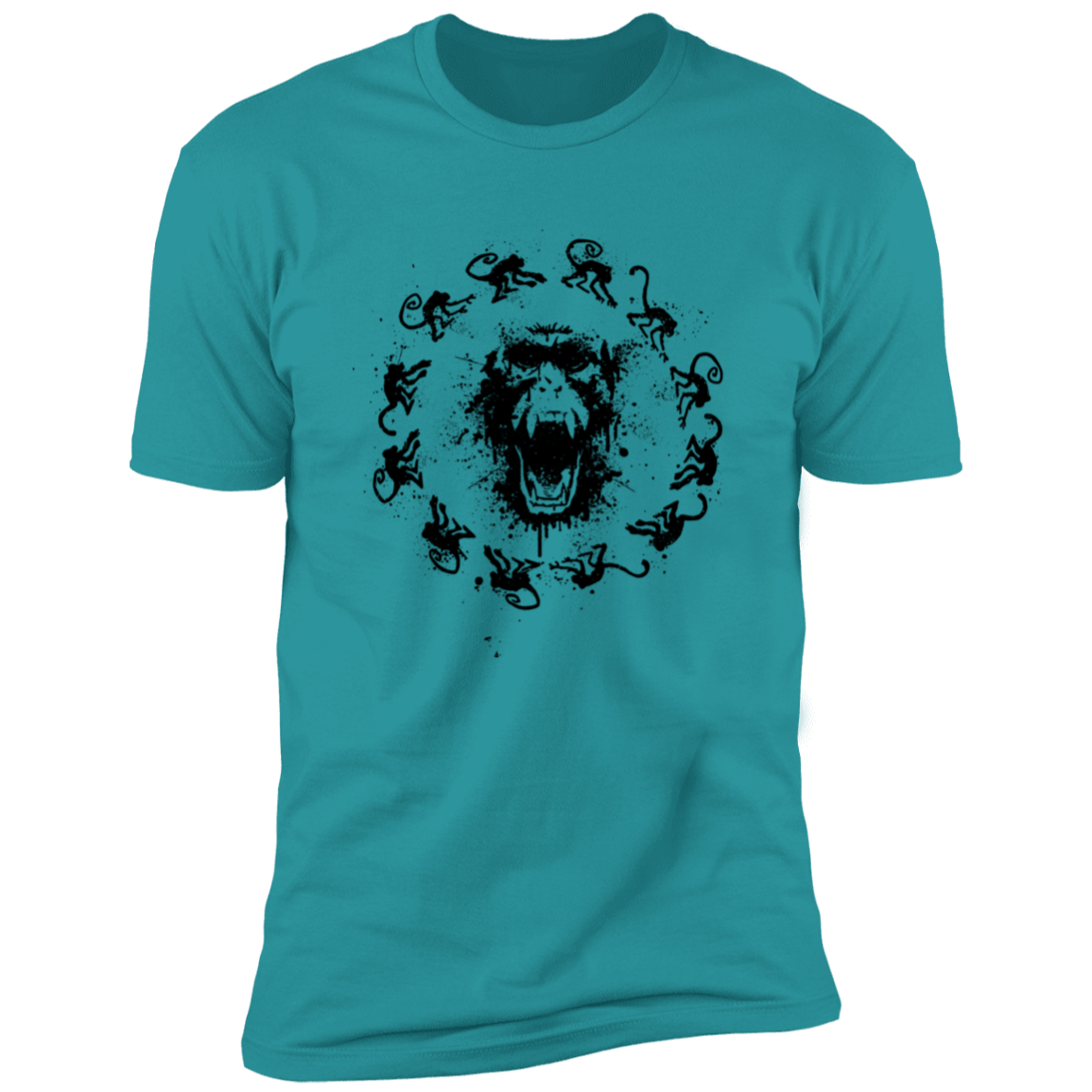 T-Shirts Tahiti Blue / S Monkey Fever Men's Premium T-Shirt